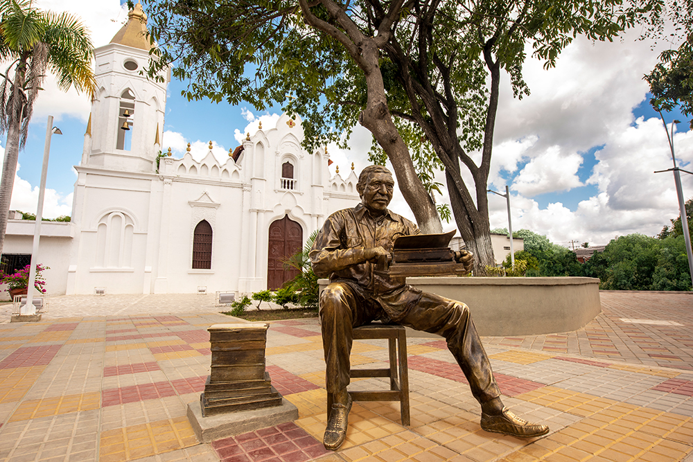Estatua de García Márquez